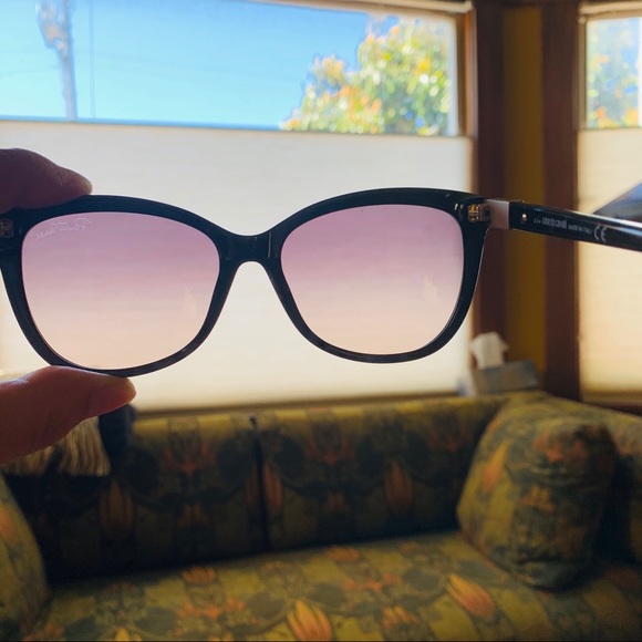 Robert Cavalli Jabbah 872S 01B Sunglasses 😎 EUC - Picture 3 of 10